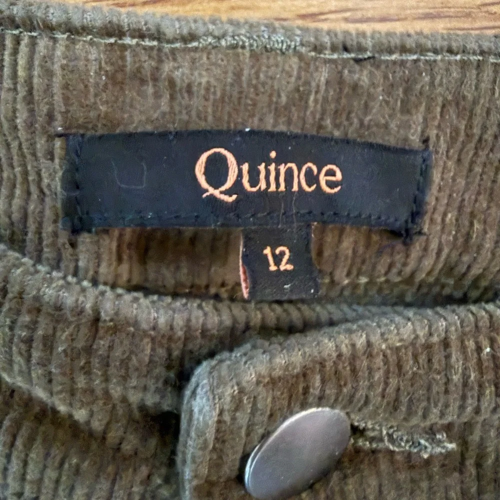 Quince corduroy Olive Pants❤️❤️ - Picture 5 of 6